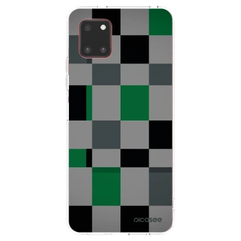Picasee silikónový prehľadný obal pre Samsung Galaxy Note 10 Lite N770F - Block Grid