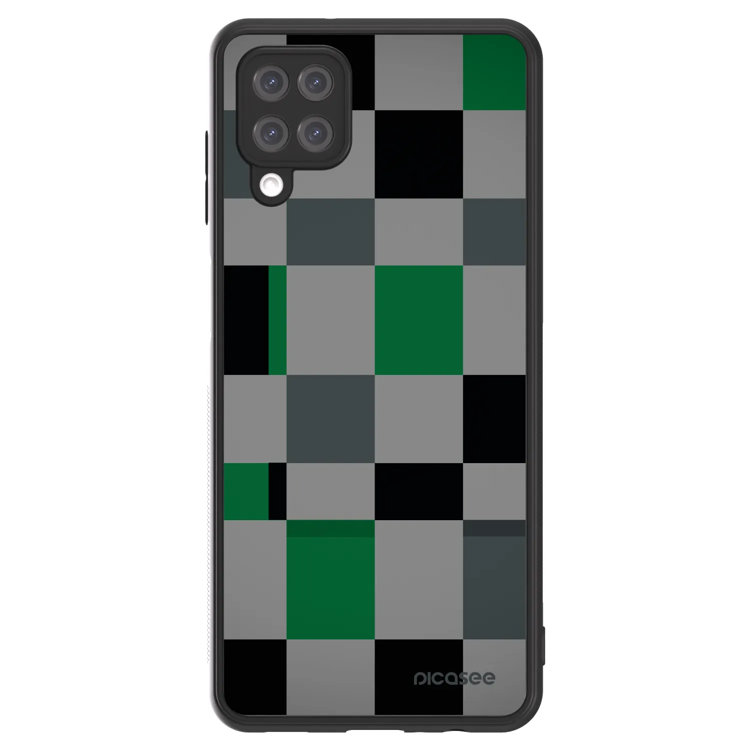 ULTIMATE CASE pro Samsung Galaxy A12 A125F - Block Grid