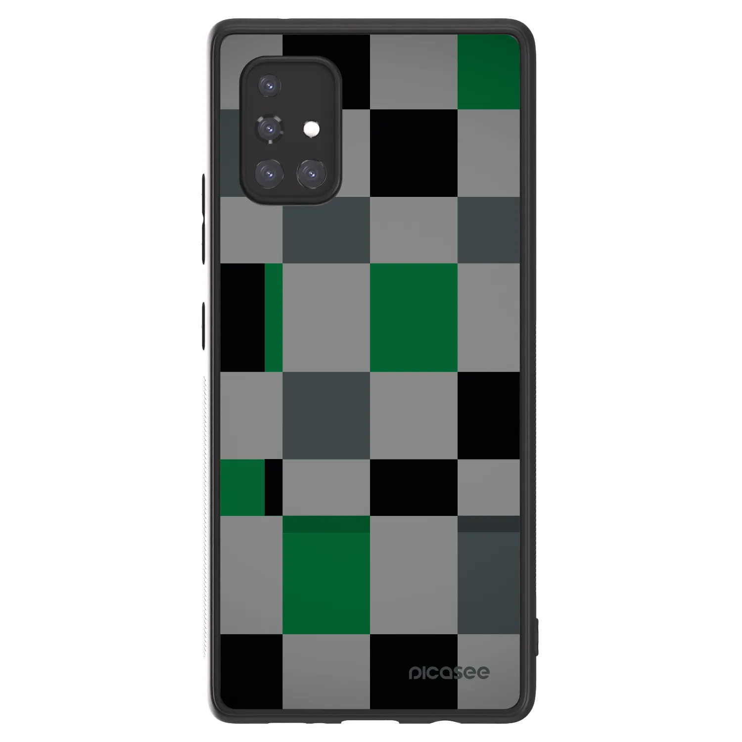 Picasee ULTIMATE CASE pro Samsung Galaxy A71 A715F - Block Grid