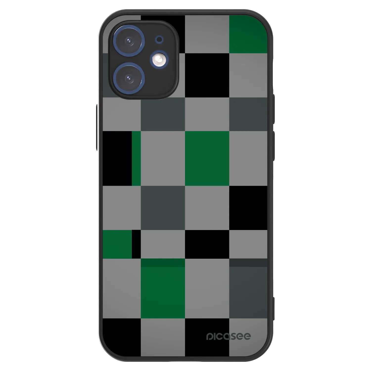 Picasee ULTIMATE CASE pro Apple iPhone 12 mini - Block Grid