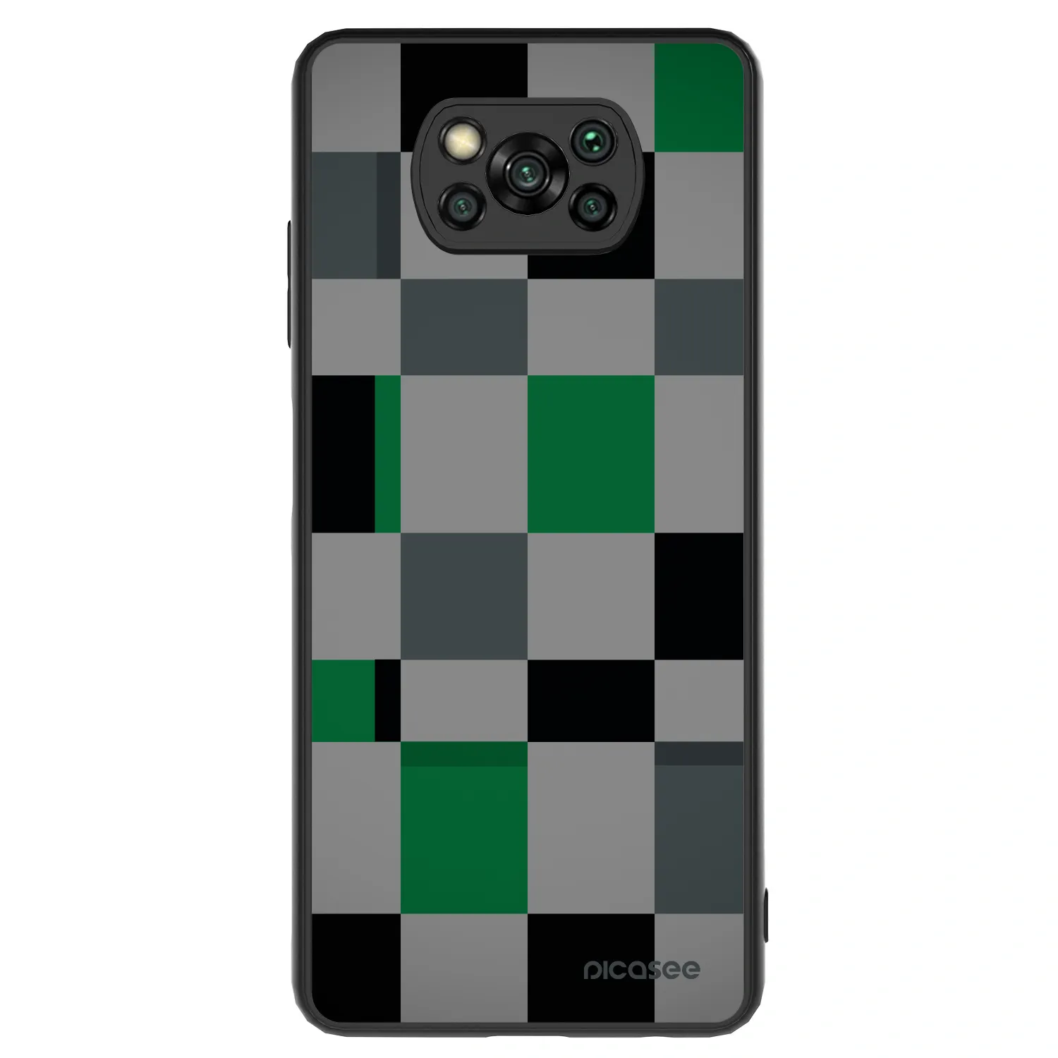 Picasee ULTIMATE CASE pro Xiaomi Poco X3 - Block Grid