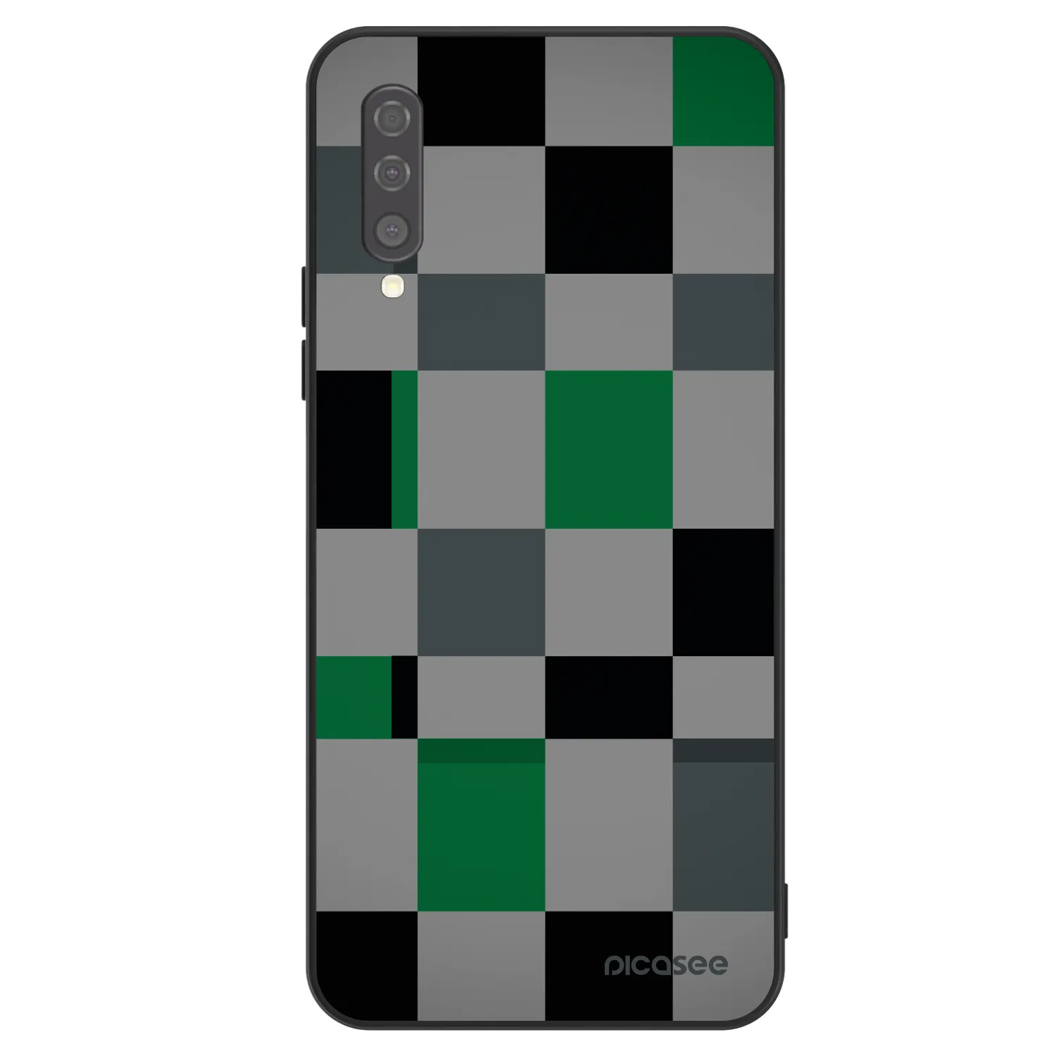 Picasee ULTIMATE CASE pro Samsung Galaxy A50 A505F - Block Grid