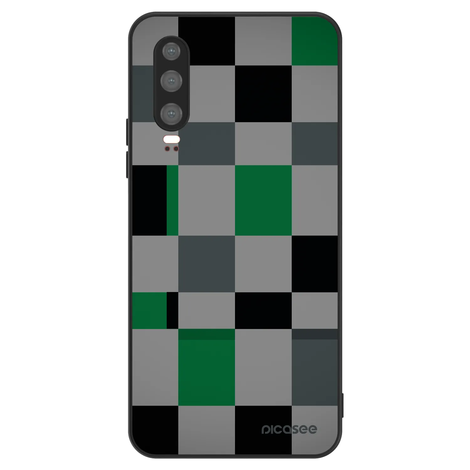 Picasee ULTIMATE CASE pro Huawei P30 - Block Grid