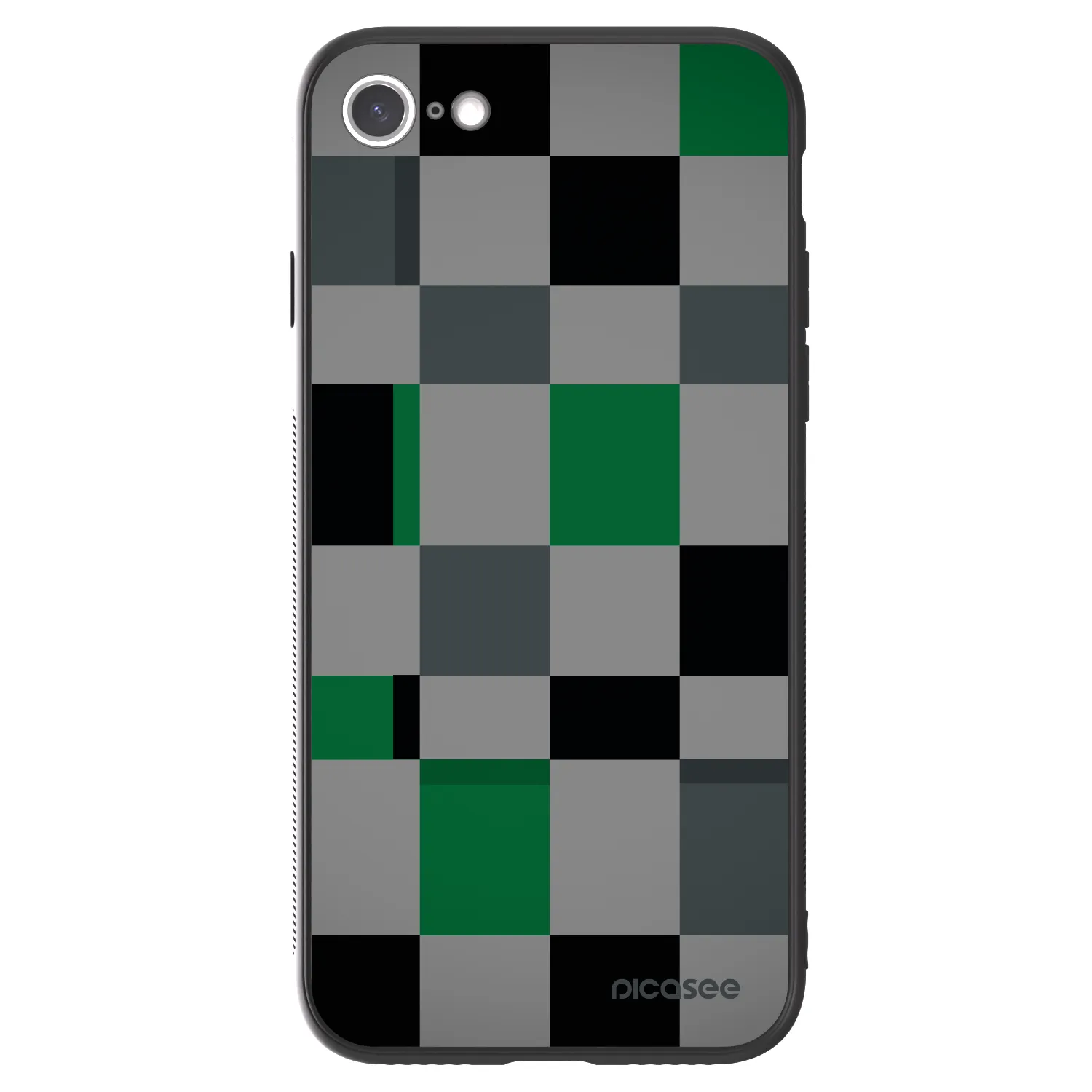 Picasee ULTIMATE CASE pro Apple iPhone SE 2020 - Block Grid