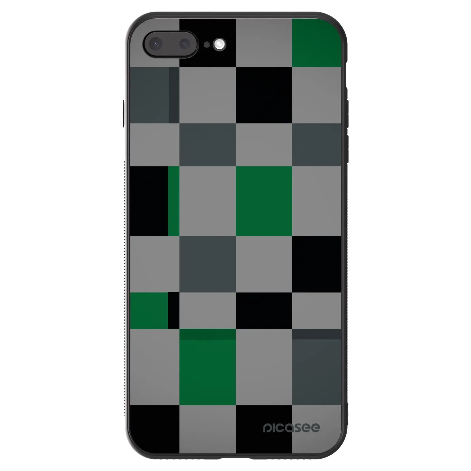 Picasee ULTIMATE CASE pro Apple iPhone 8 Plus - Block Grid
