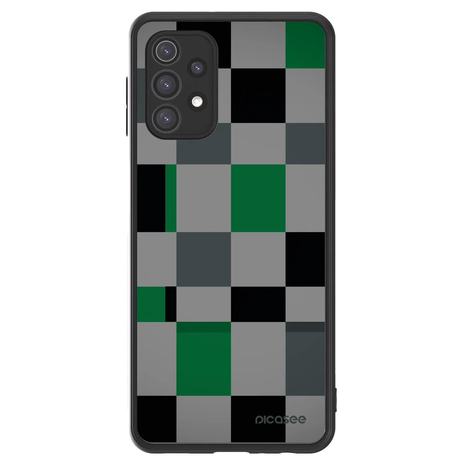 Picasee ULTIMATE CASE pro Samsung Galaxy A32 5G A326B - Block Grid