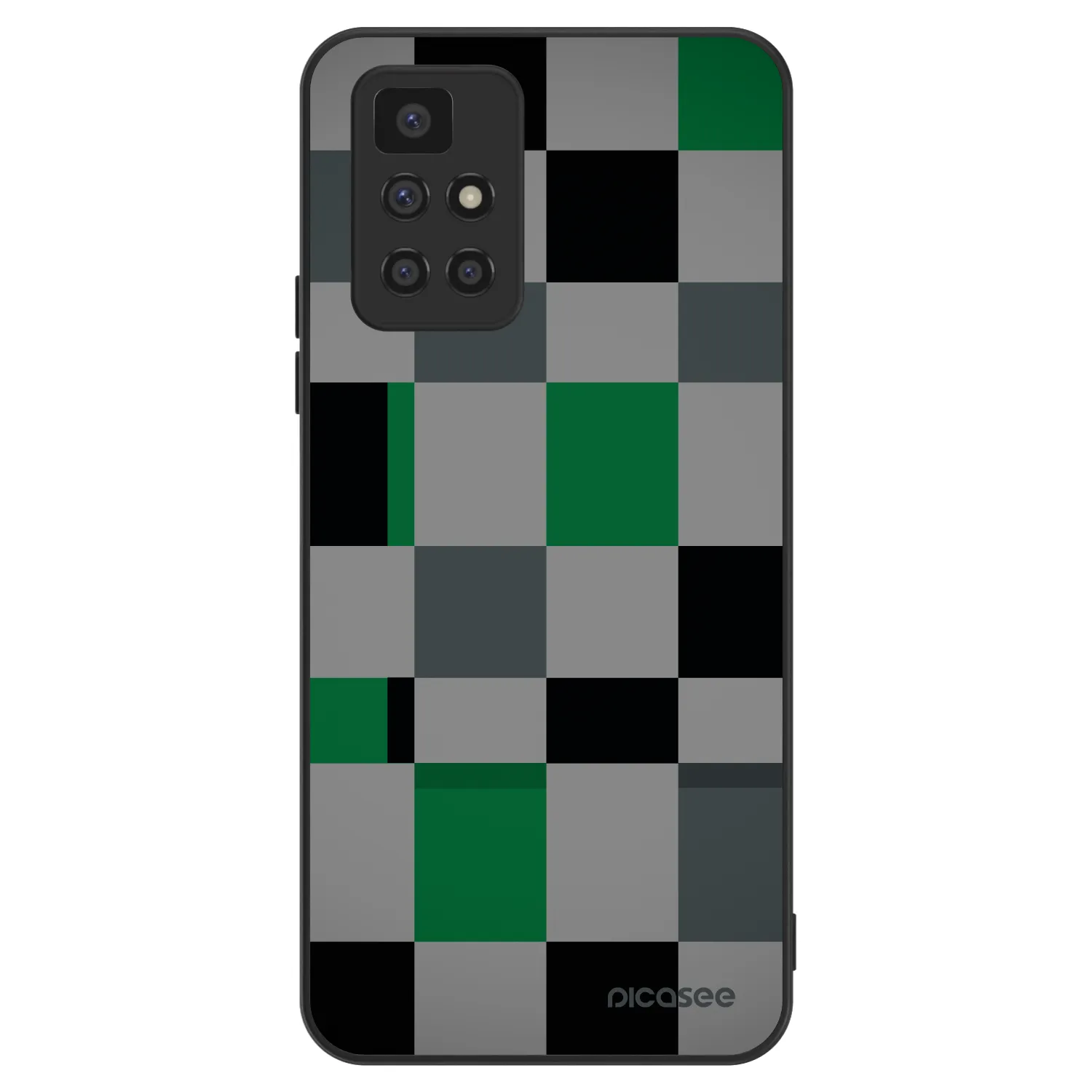 Picasee ULTIMATE CASE pro Xiaomi Redmi 10 - Block Grid