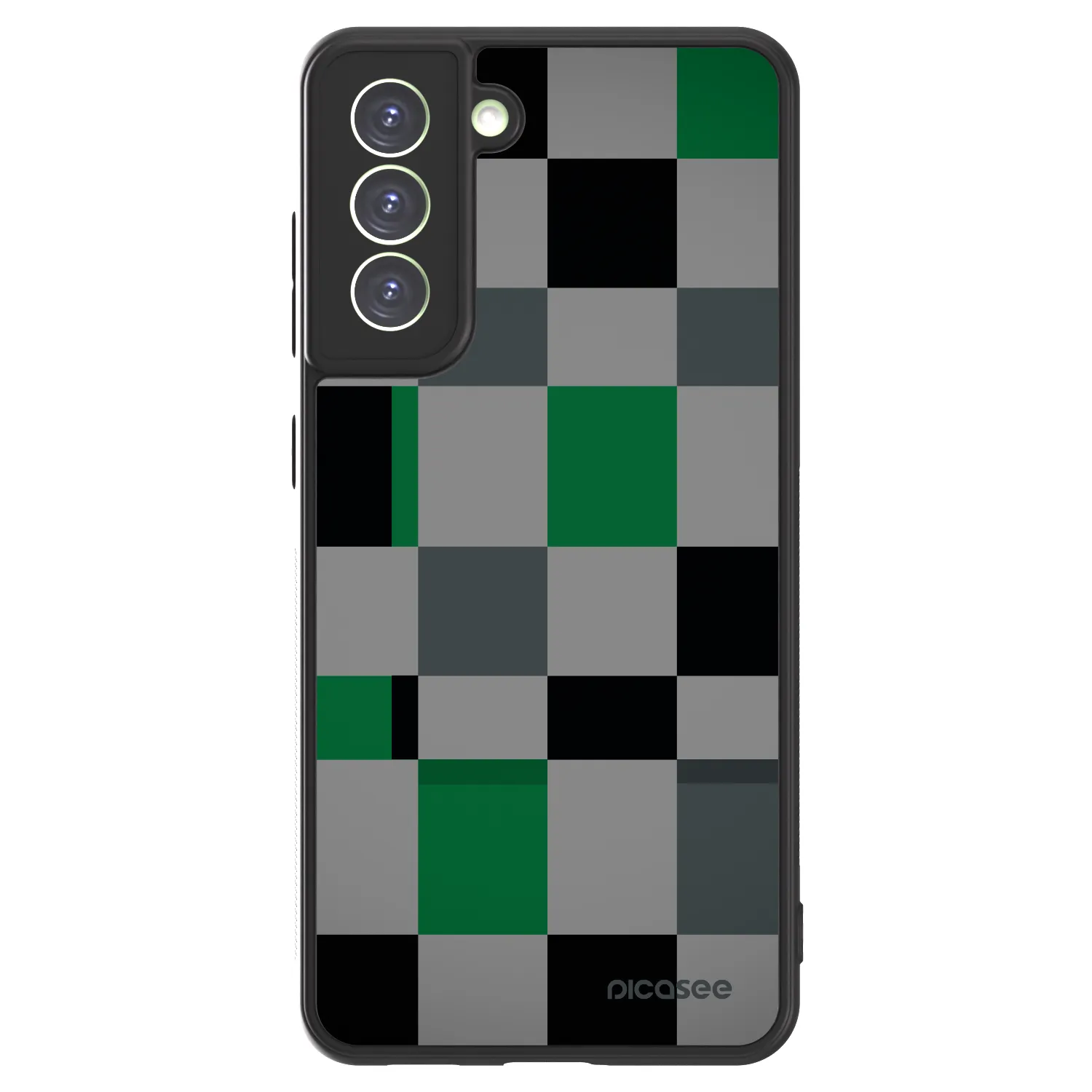 Picasee ULTIMATE CASE pro Samsung Galaxy S21 FE 5G - Block Grid