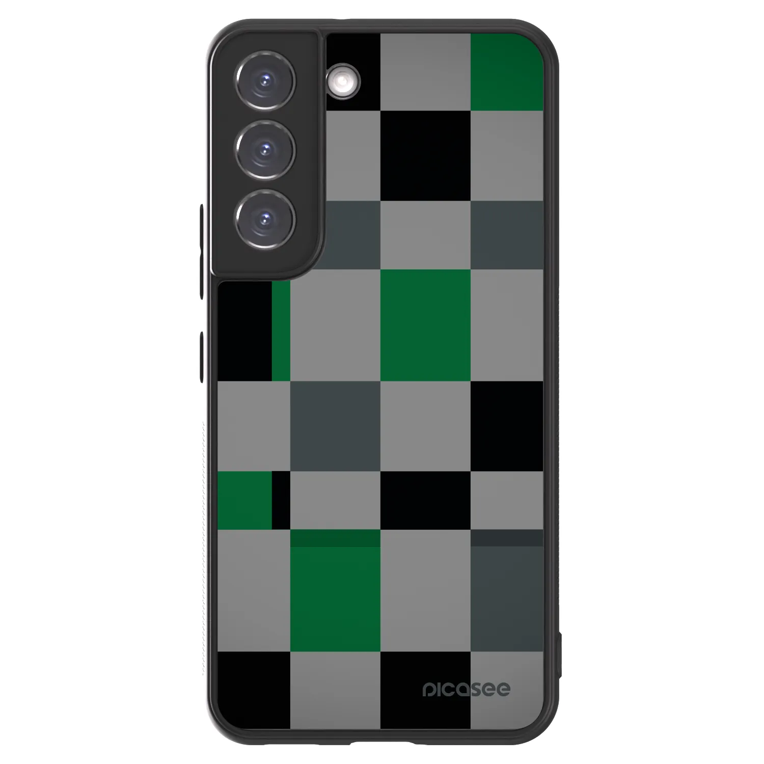Picasee ULTIMATE CASE pro Samsung Galaxy S22 5G - Block Grid