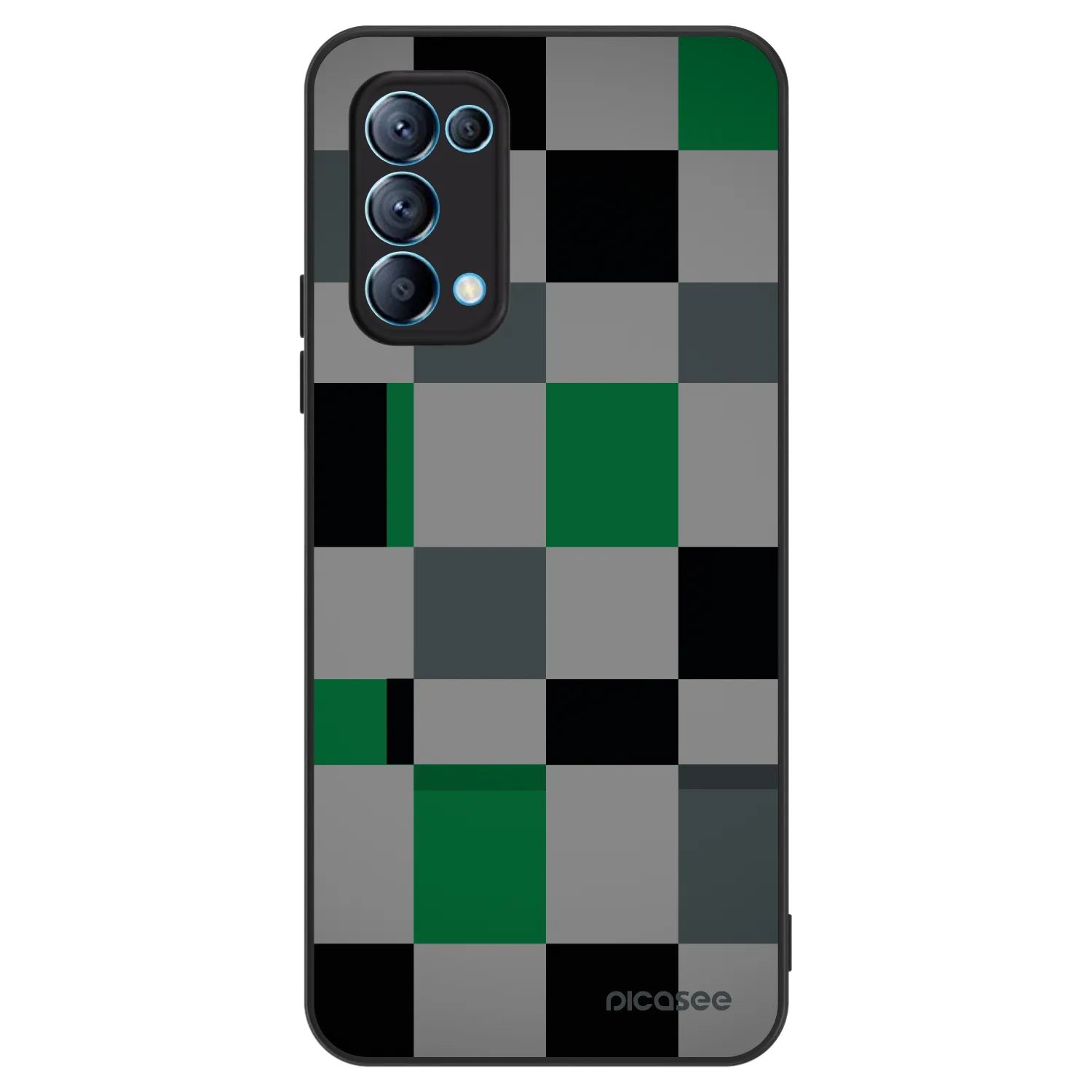 Picasee ULTIMATE CASE pro OPPO A16s - Block Grid