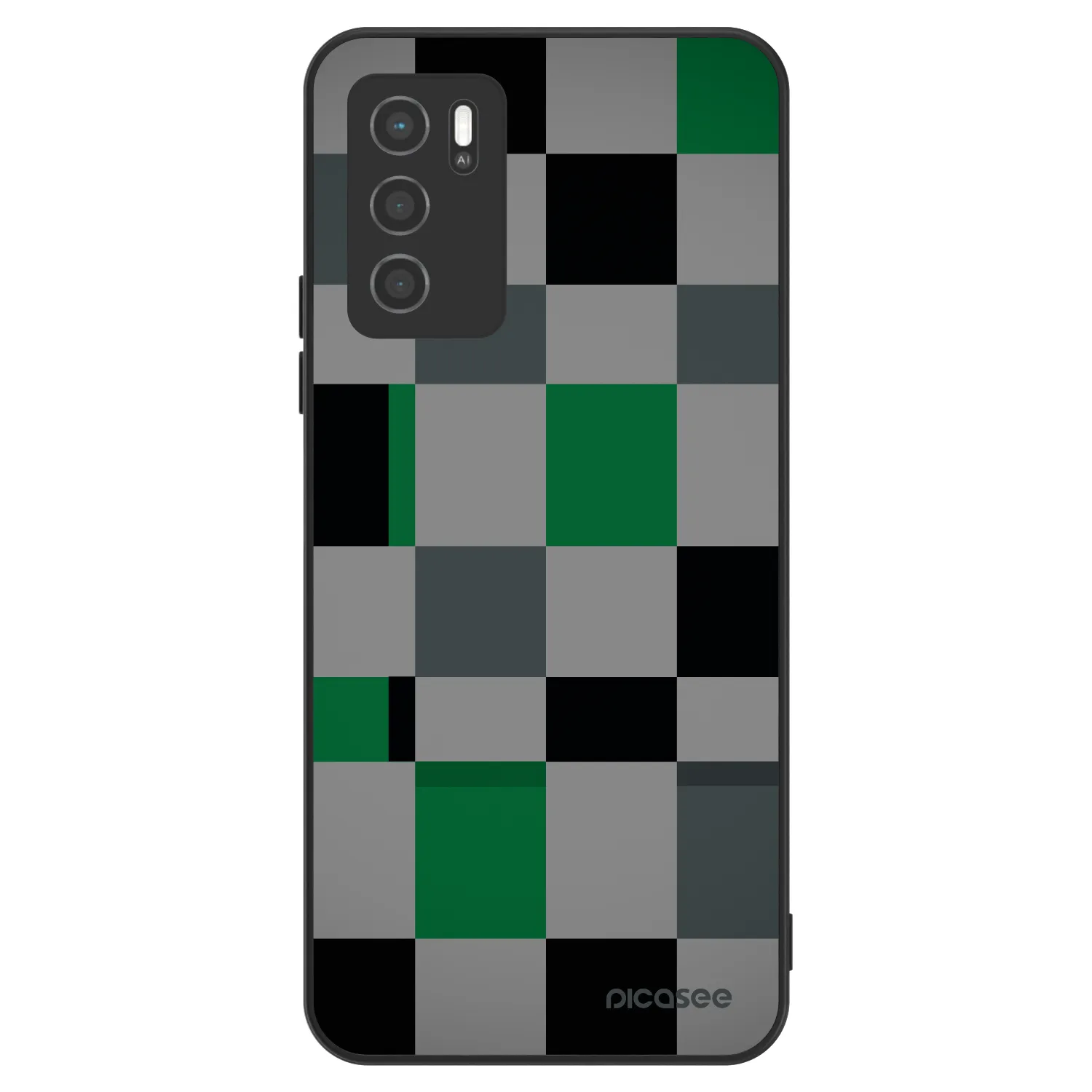 Picasee ULTIMATE CASE pro OPPO A16s - Block Grid