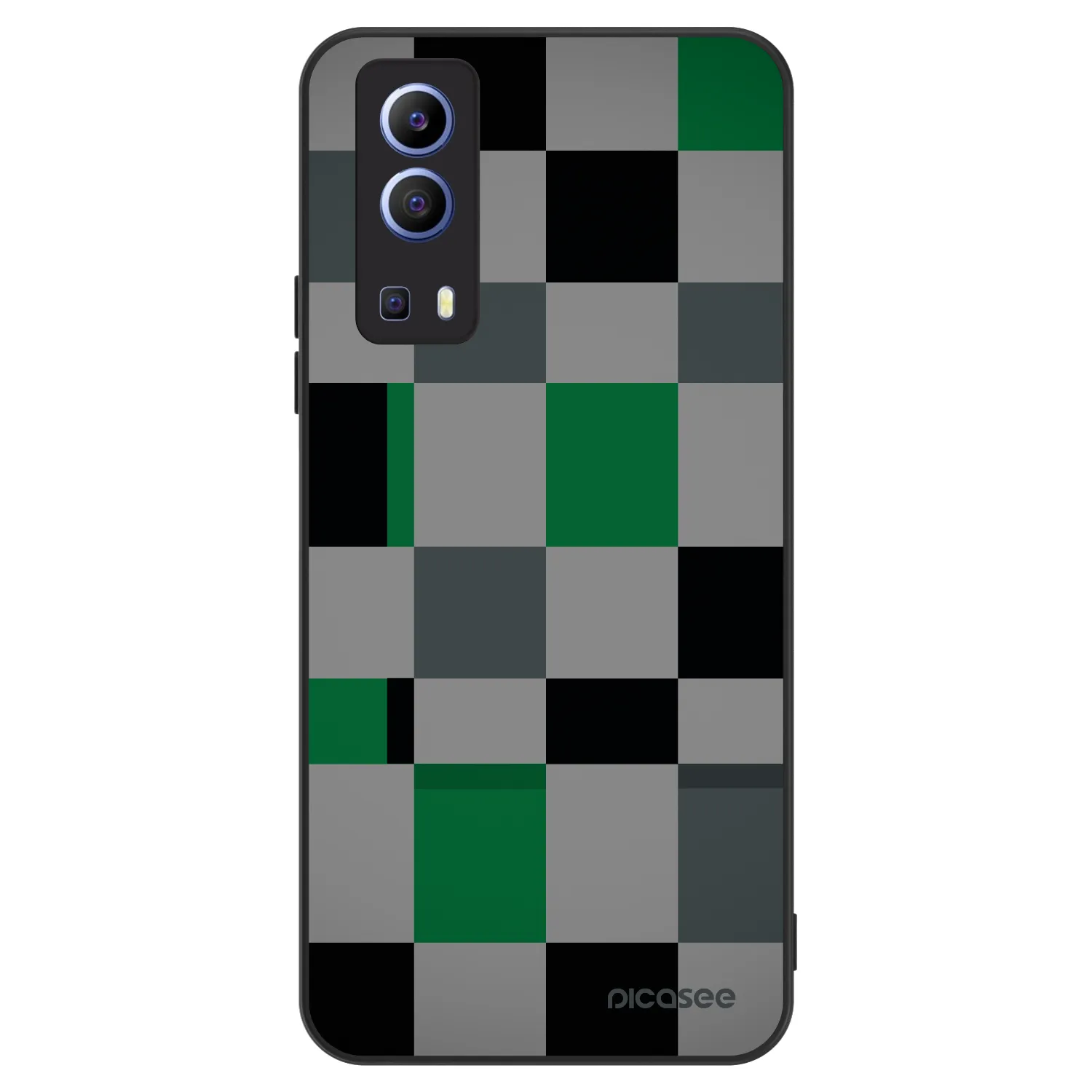 Picasee ULTIMATE CASE pro Vivo Y52 5G - Block Grid