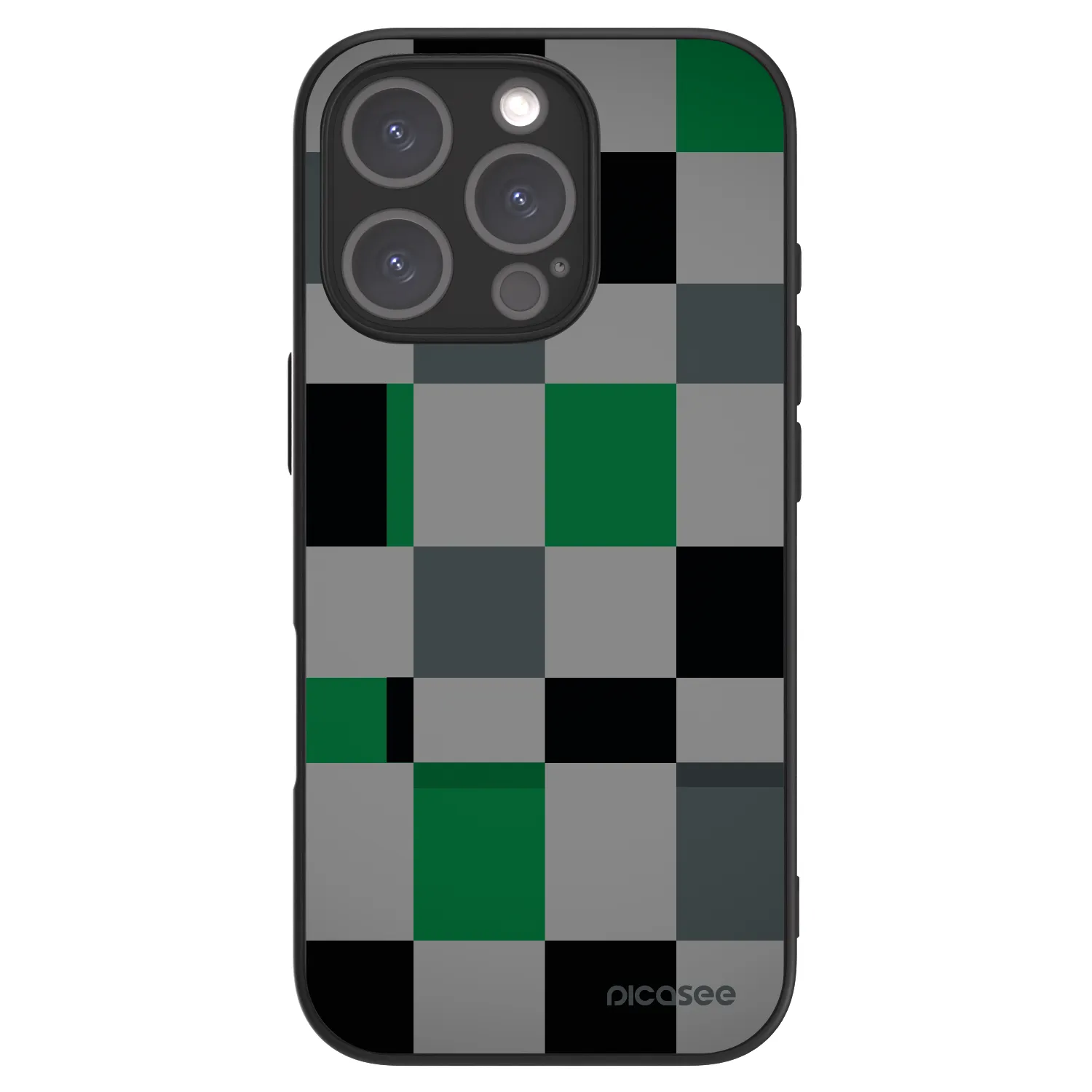 Picasee ULTIMATE CASE pro Apple iPhone 16 Pro - Block Grid