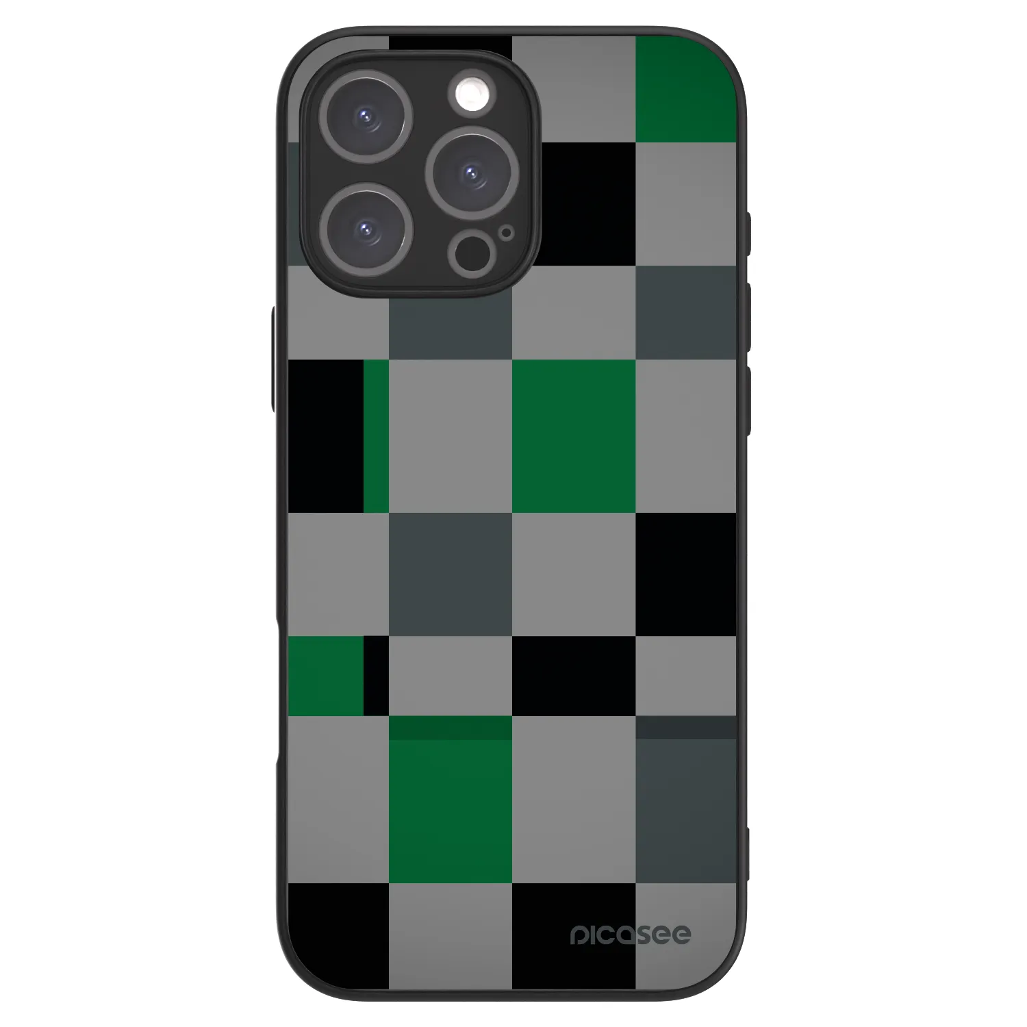 Picasee ULTIMATE CASE MagSafe pro Apple iPhone 16 Pro Max - Block Grid