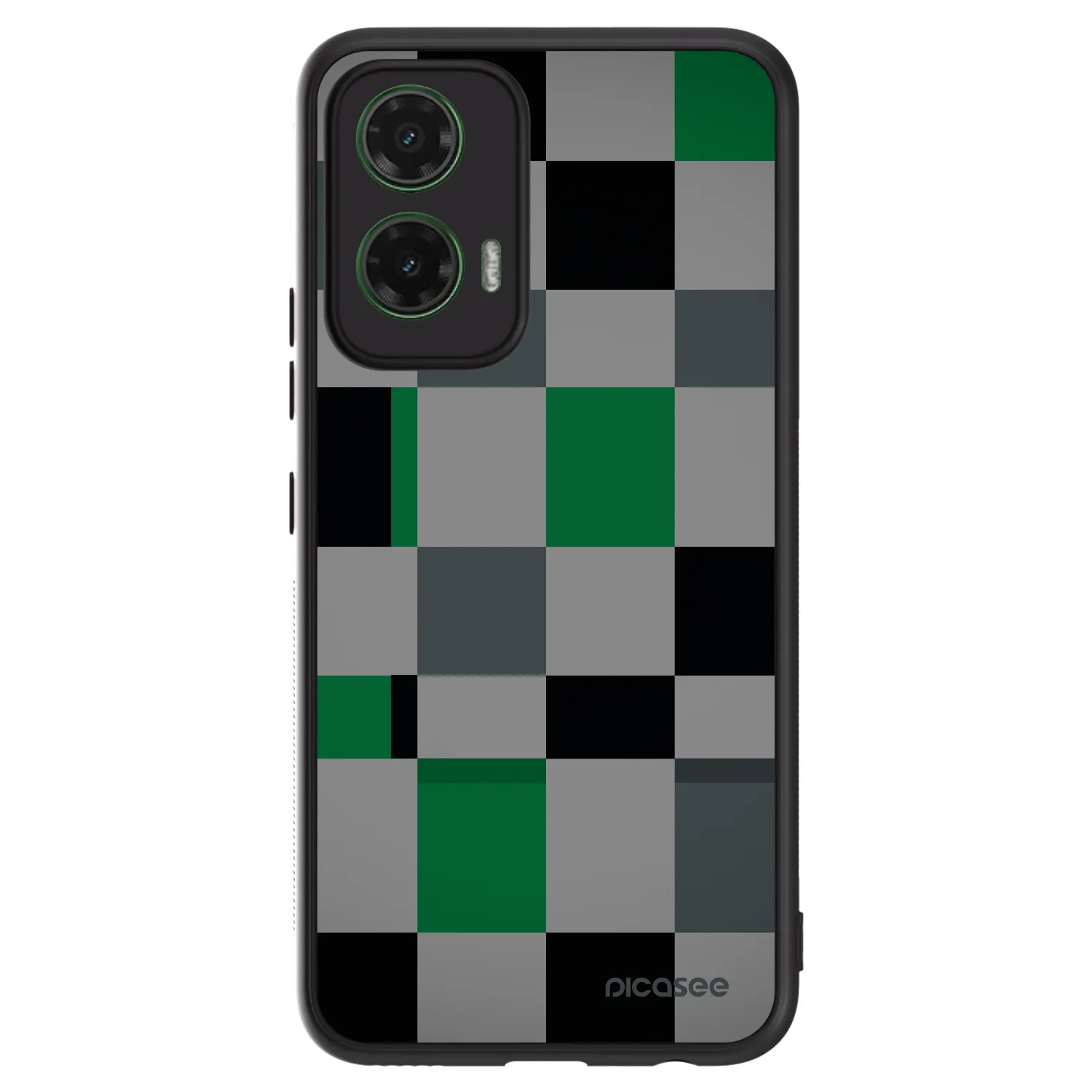 Picasee ULTIMATE CASE pro Motorola Moto G35 5G - Block Grid