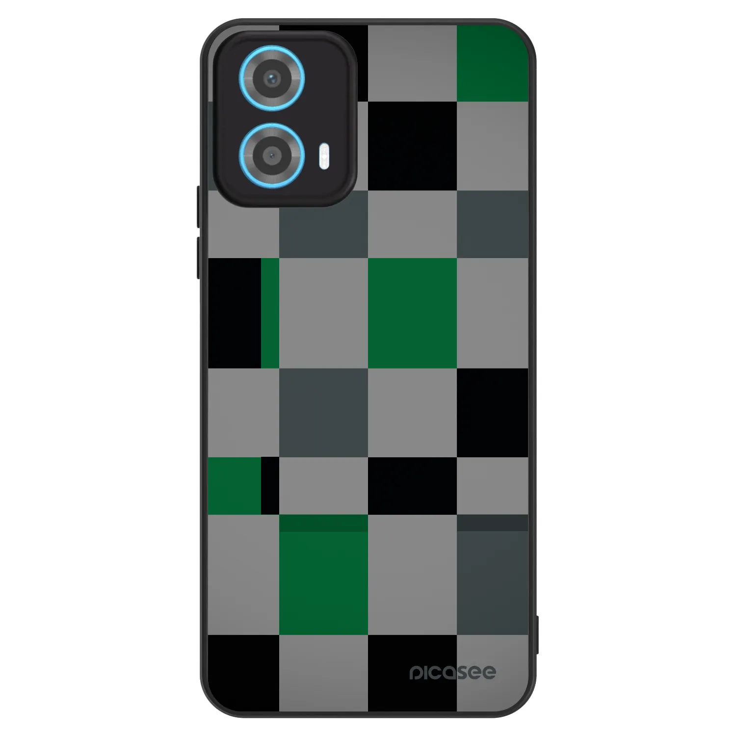 Picasee ULTIMATE CASE pro Motorola Moto G34 5G - Block Grid