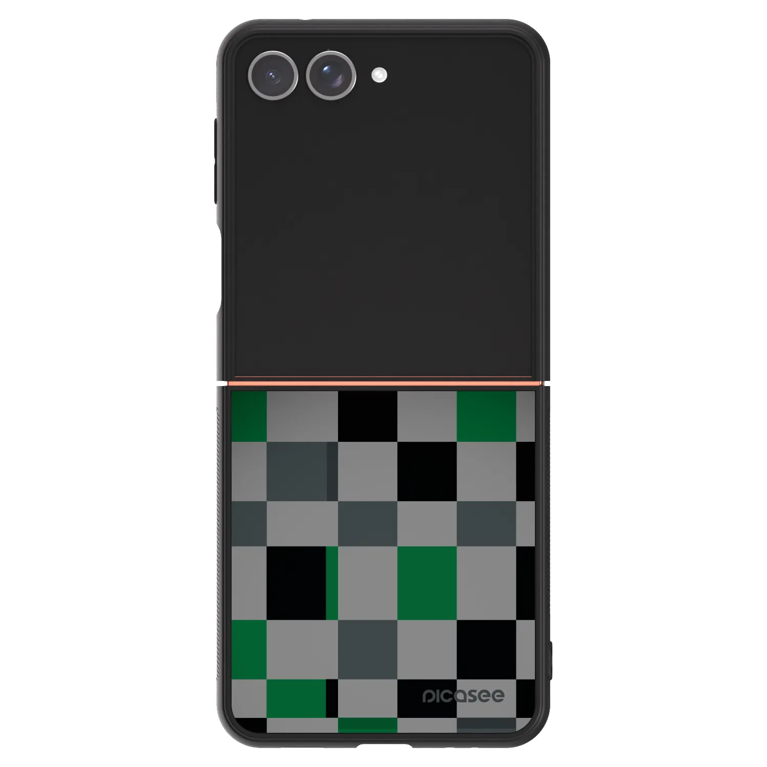 Picasee ULTIMATE CASE pro Samsung Galaxy Z Flip7 5G - Block Grid