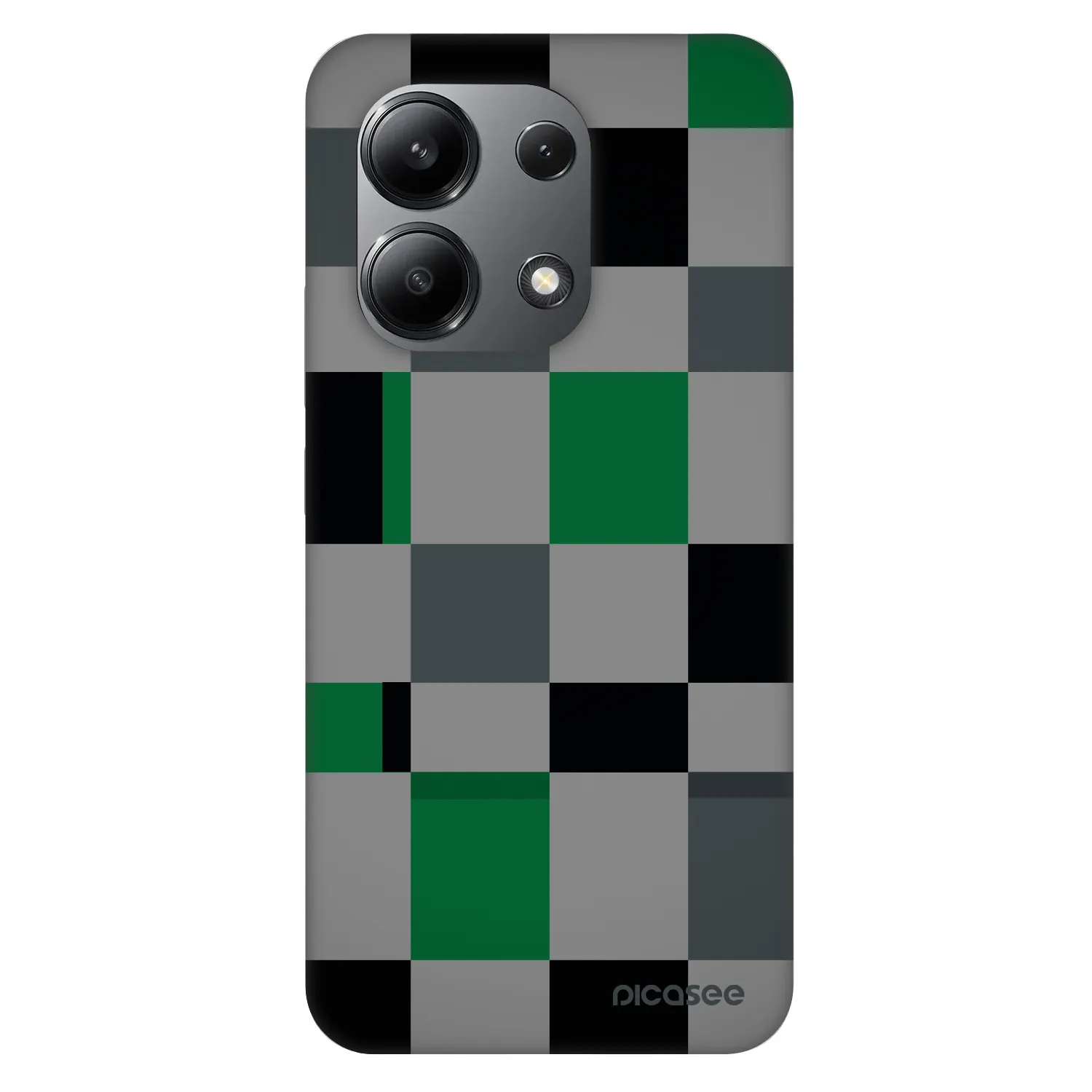Picasee Fashion Case pre Xiaomi Redmi Note 13 4G - Block Grid