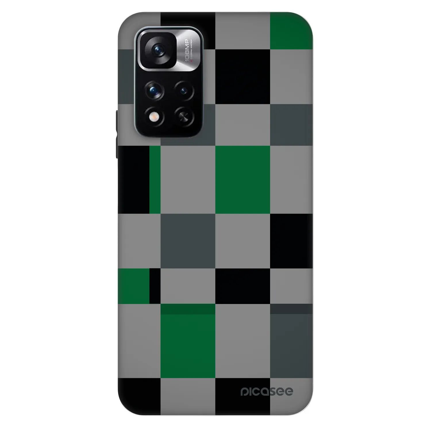 Picasee Fashion Case pre Xiaomi Redmi Note 11 Pro 5G - Block Grid