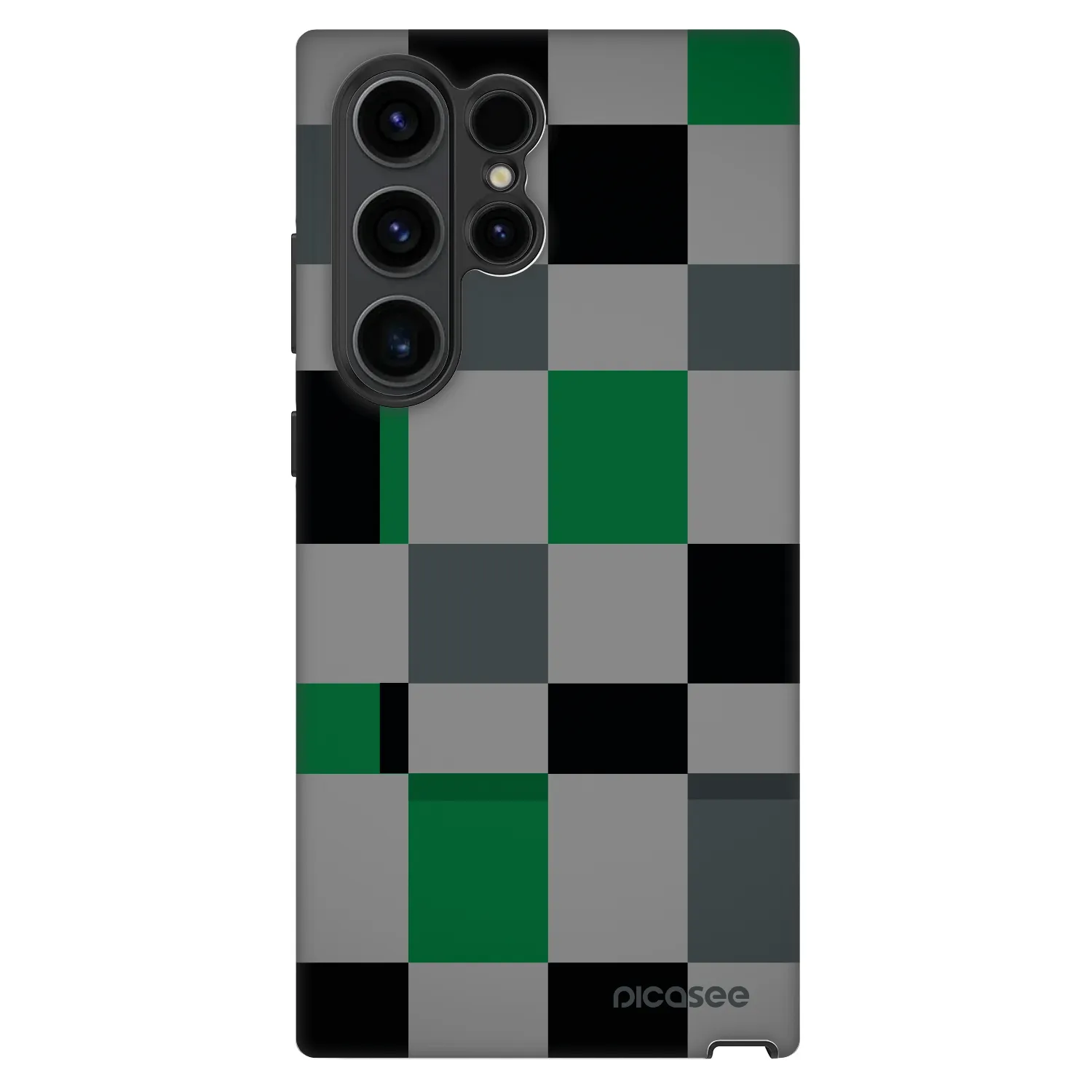 Picasee Fashion Case pre Samsung Galaxy S23 Ultra 5G - Block Grid