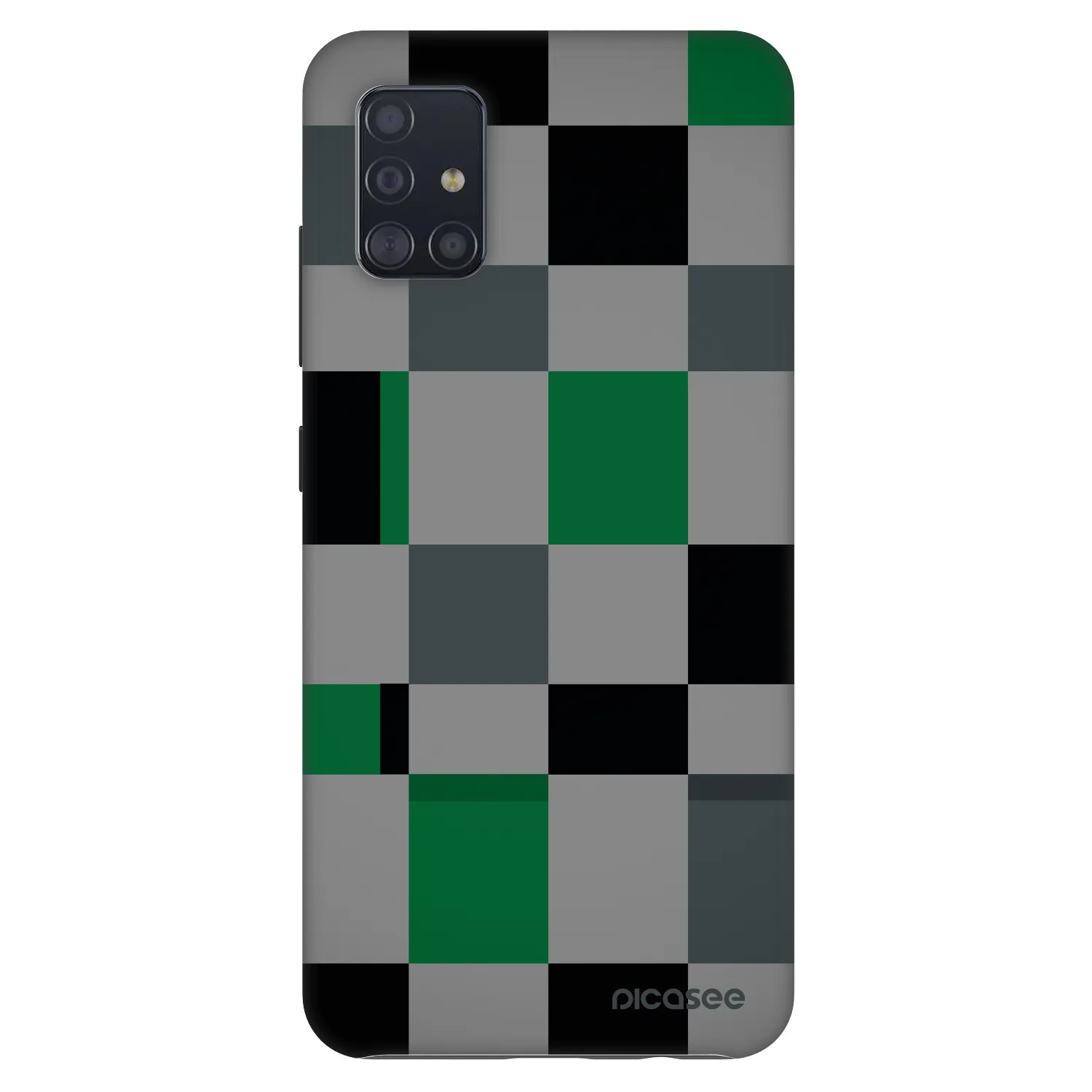 Picasee Fashion Case pre Samsung Galaxy A51 A515F - Block Grid