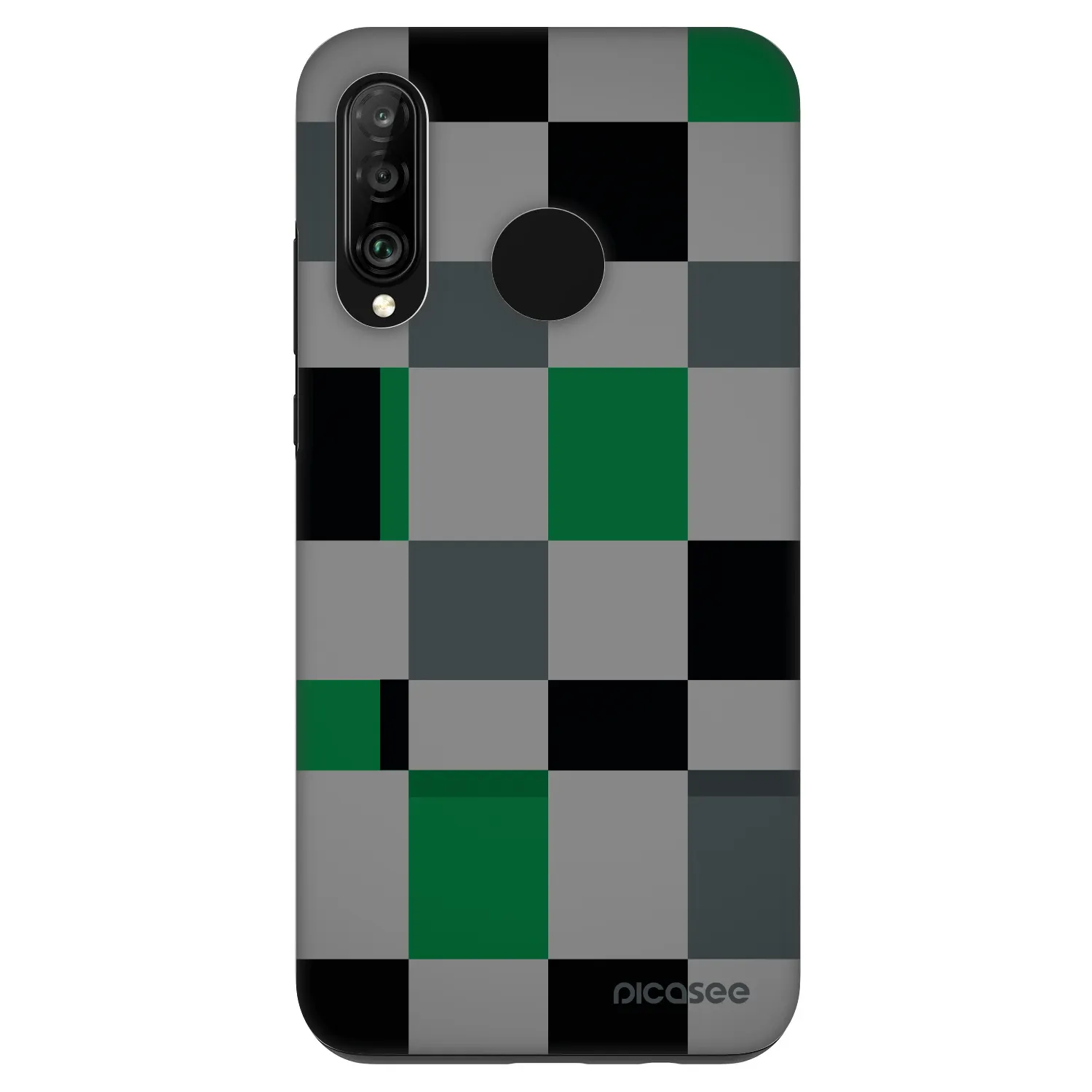 Picasee Fashion Case pre Huawei P30 Lite - Block Grid