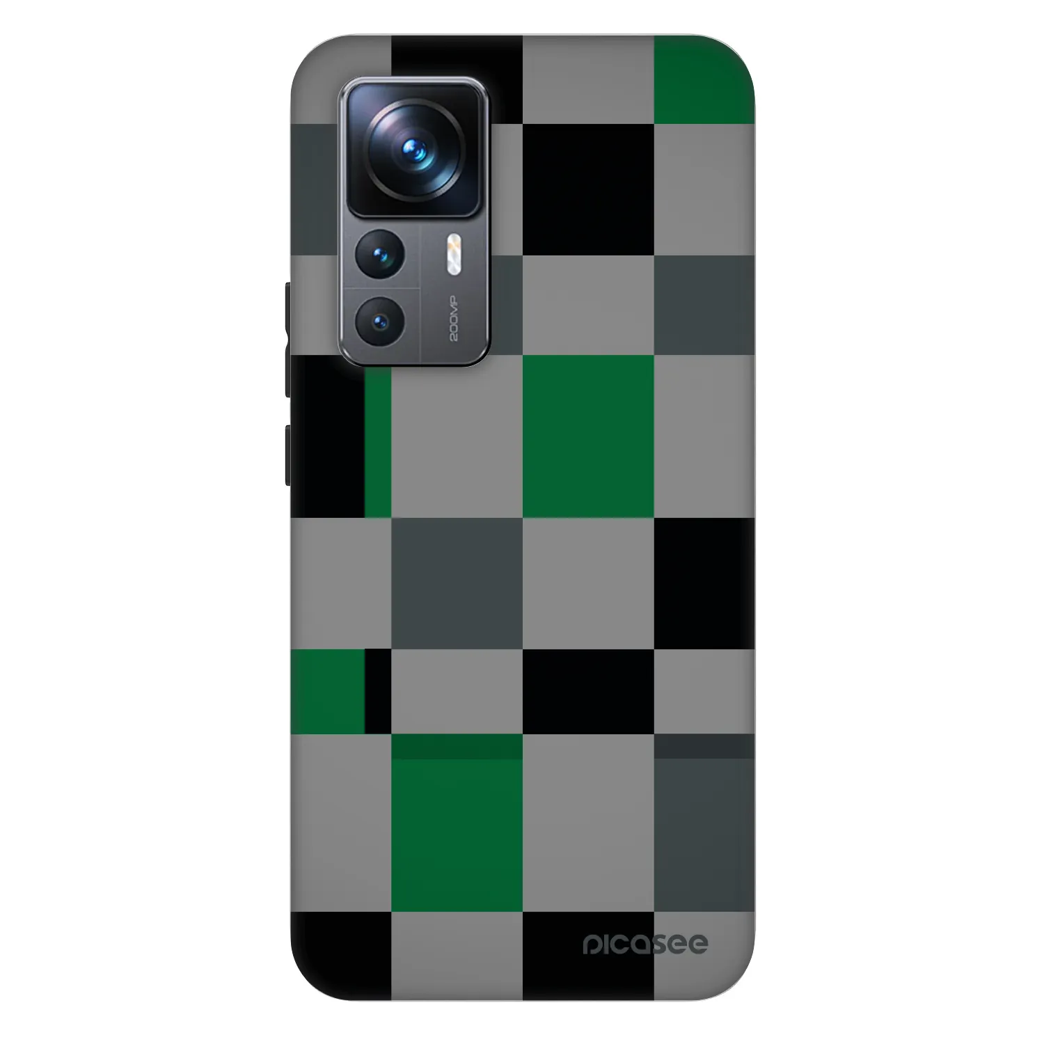 Picasee Fashion Case pre Xiaomi 12T - Block Grid