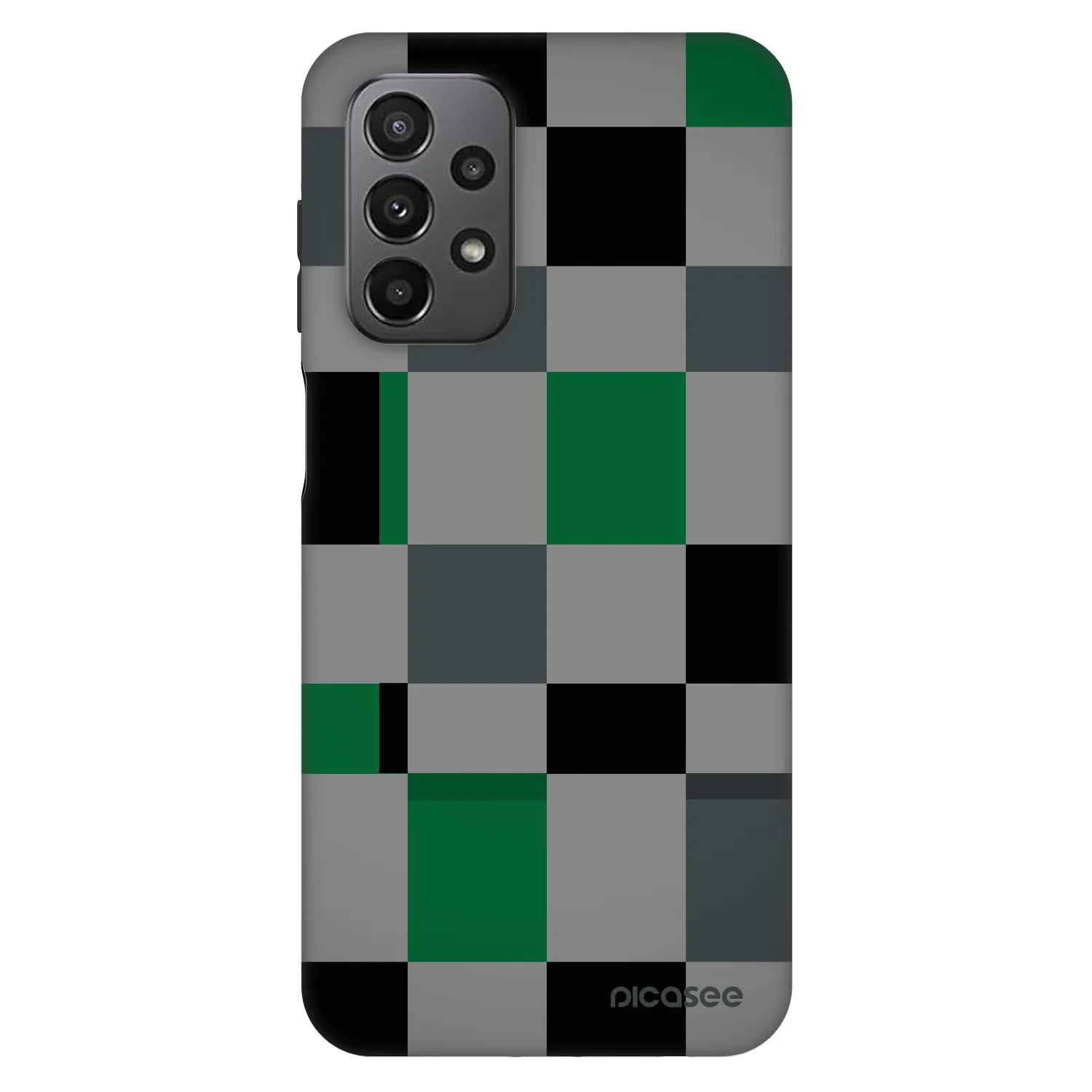 Picasee Fashion Case pre Samsung Galaxy A23 A235F 4G - Block Grid