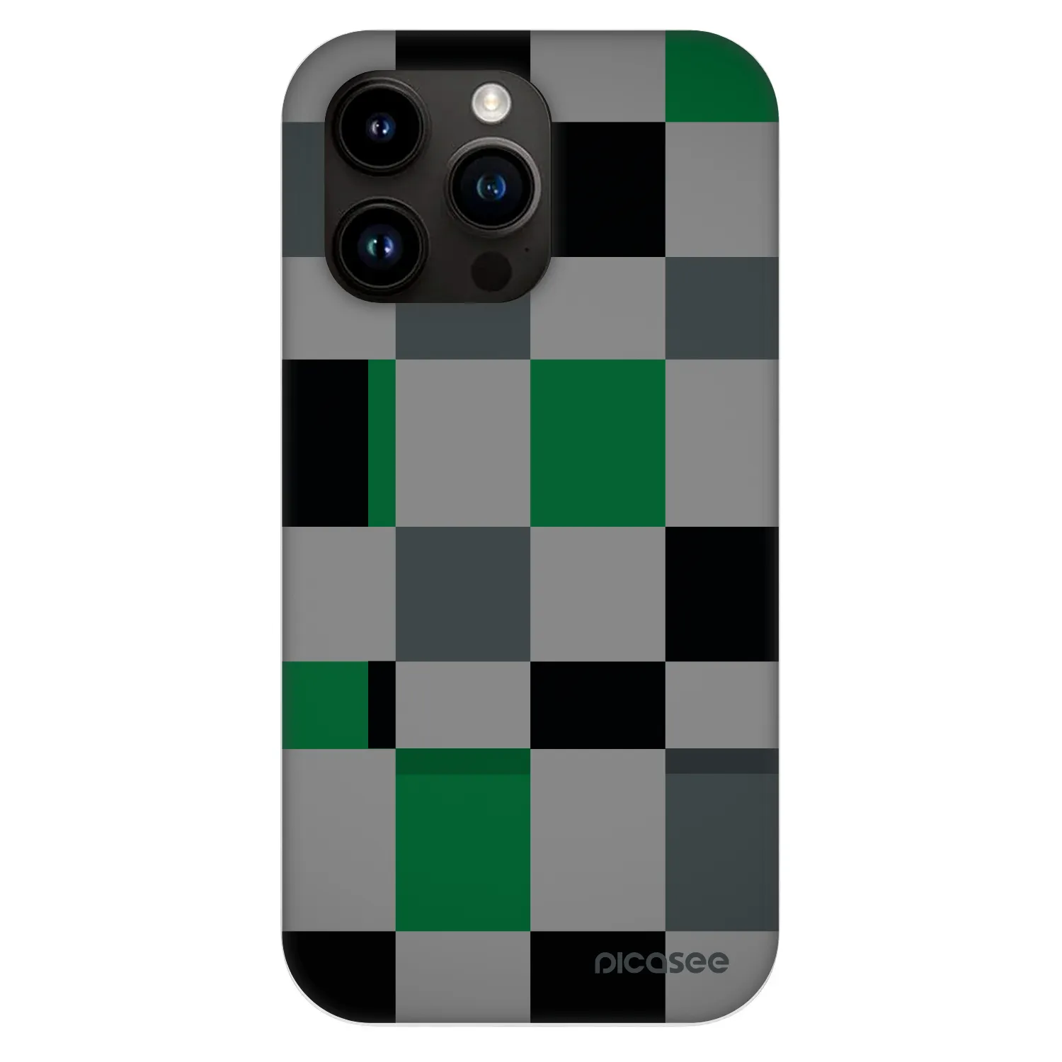 Picasee Fashion Case MagSafe pre Apple iPhone 13 Pro - Block Grid