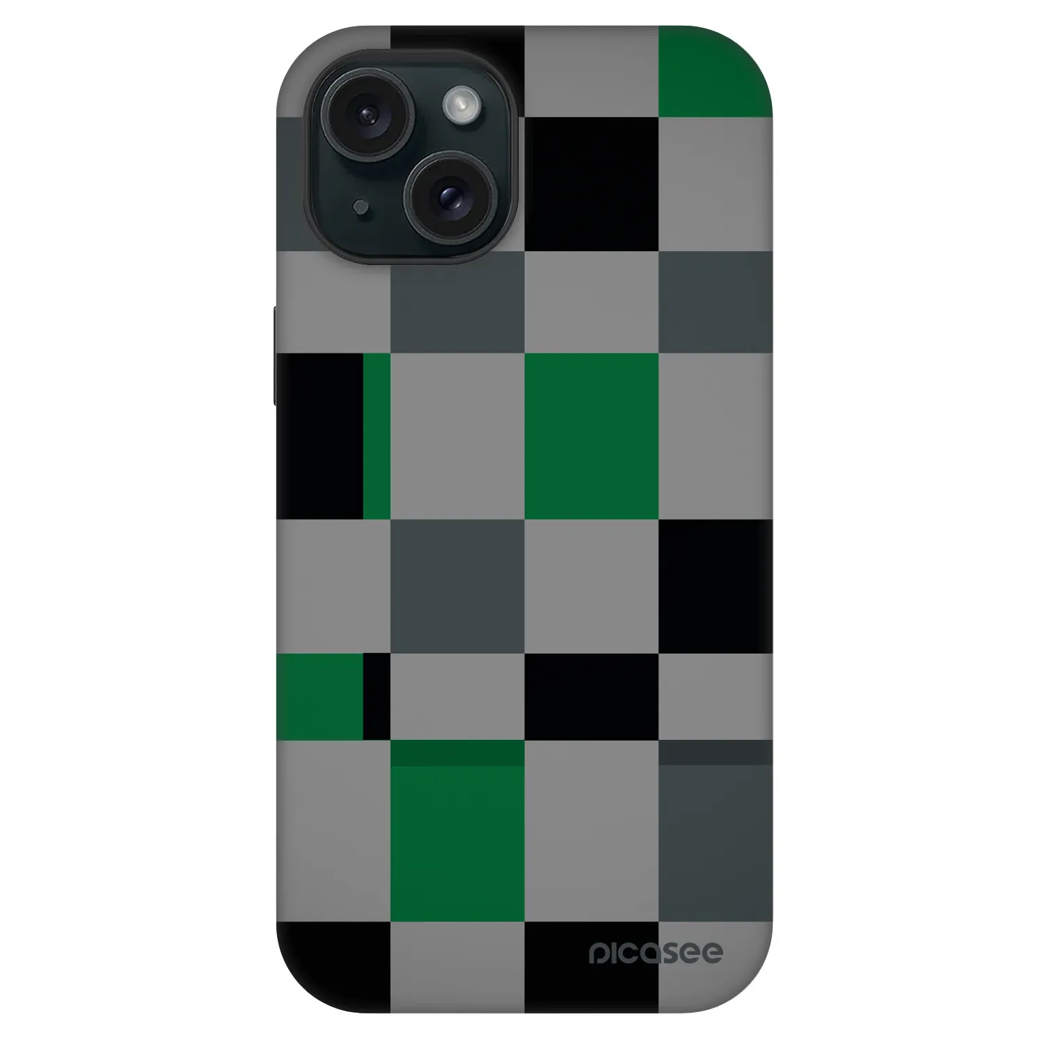 Fashion Case MagSafe pre Apple iPhone 15 - Block Grid