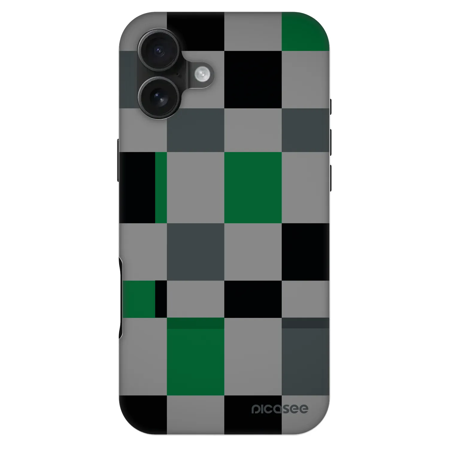 Picasee Fashion Case MagSafe pre Apple iPhone 16 Plus - Block Grid