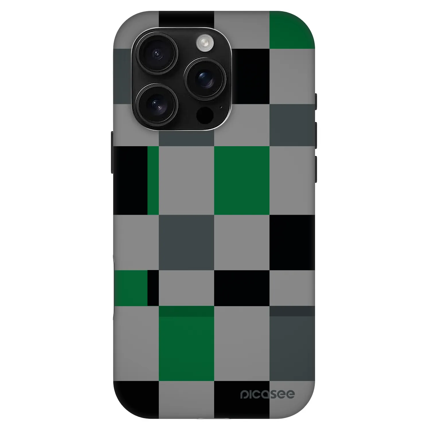 Picasee Fashion Case MagSafe pre Apple iPhone 16 Pro - Block Grid