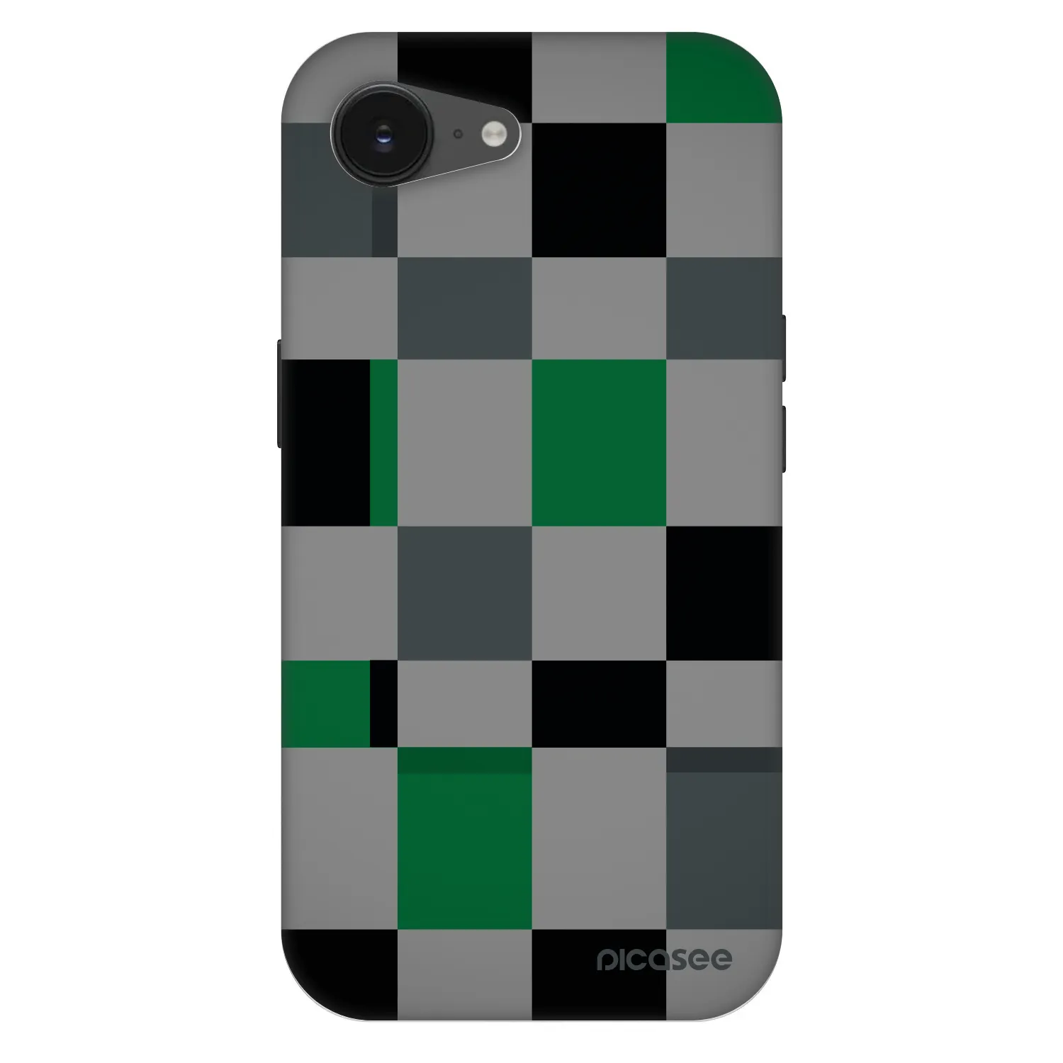Picasee Fashion Case MagSafe pre Apple iPhone 16e - Block Grid