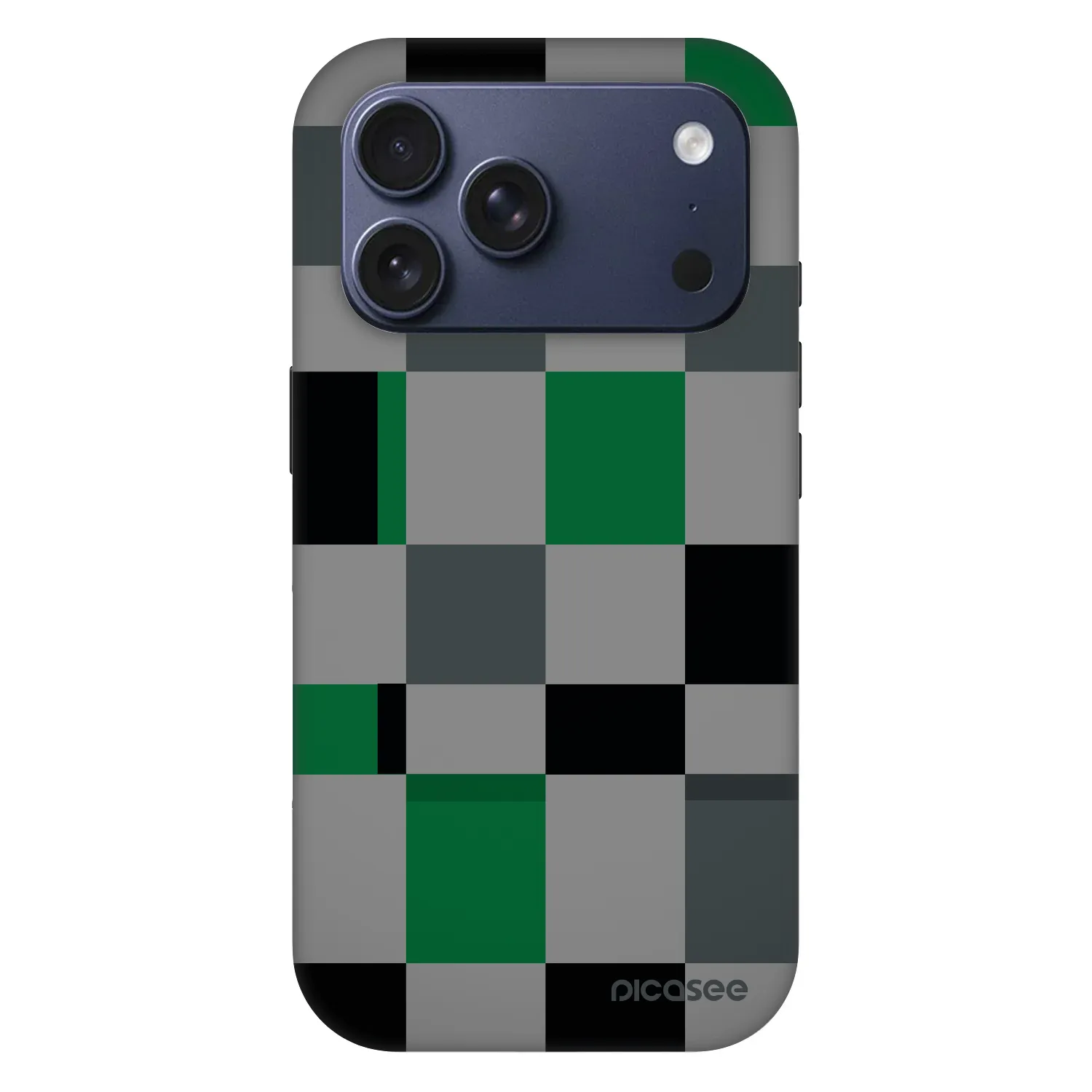 Picasee Fashion Case MagSafe pre Apple iPhone 18 Pro - Block Grid