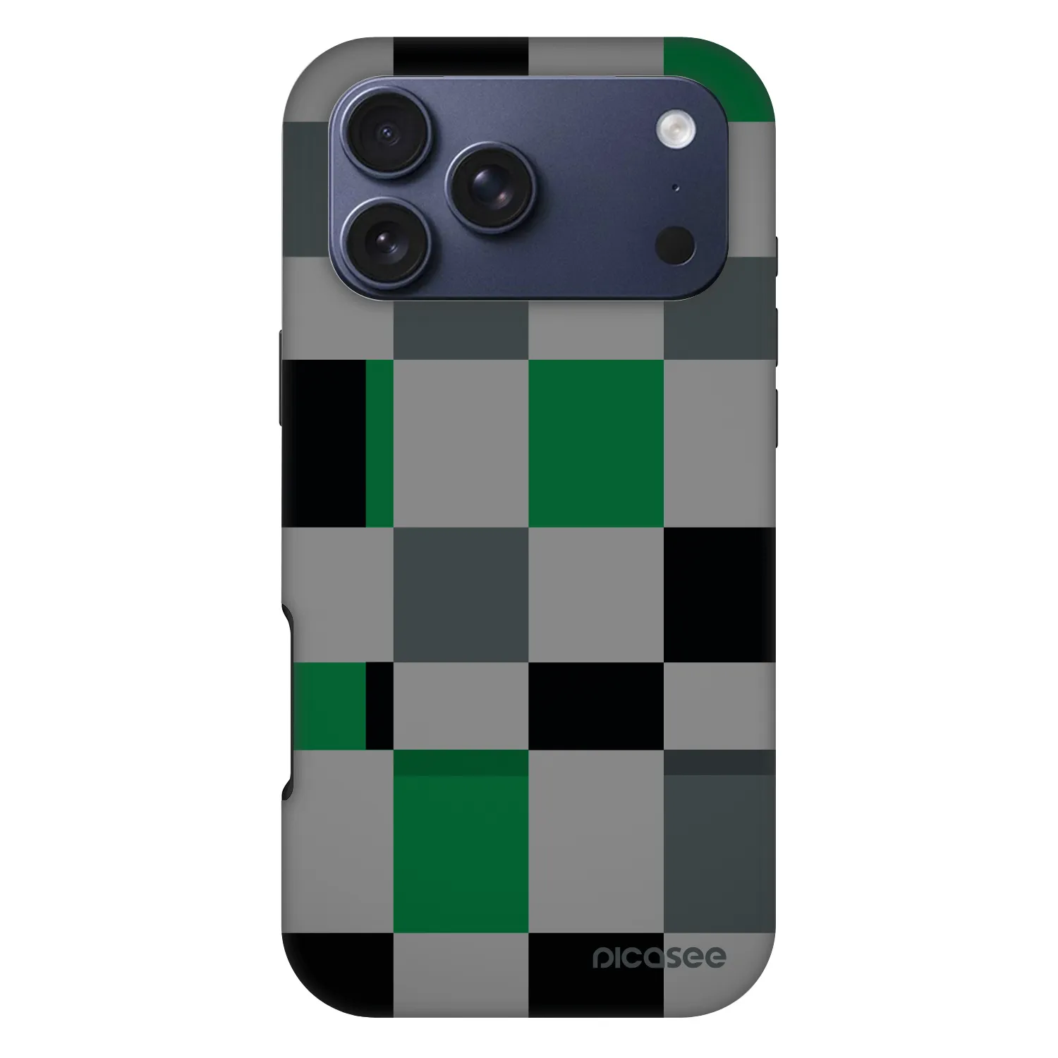 Picasee Fashion Case MagSafe pre Apple iPhone 18 Pro Max - Block Grid