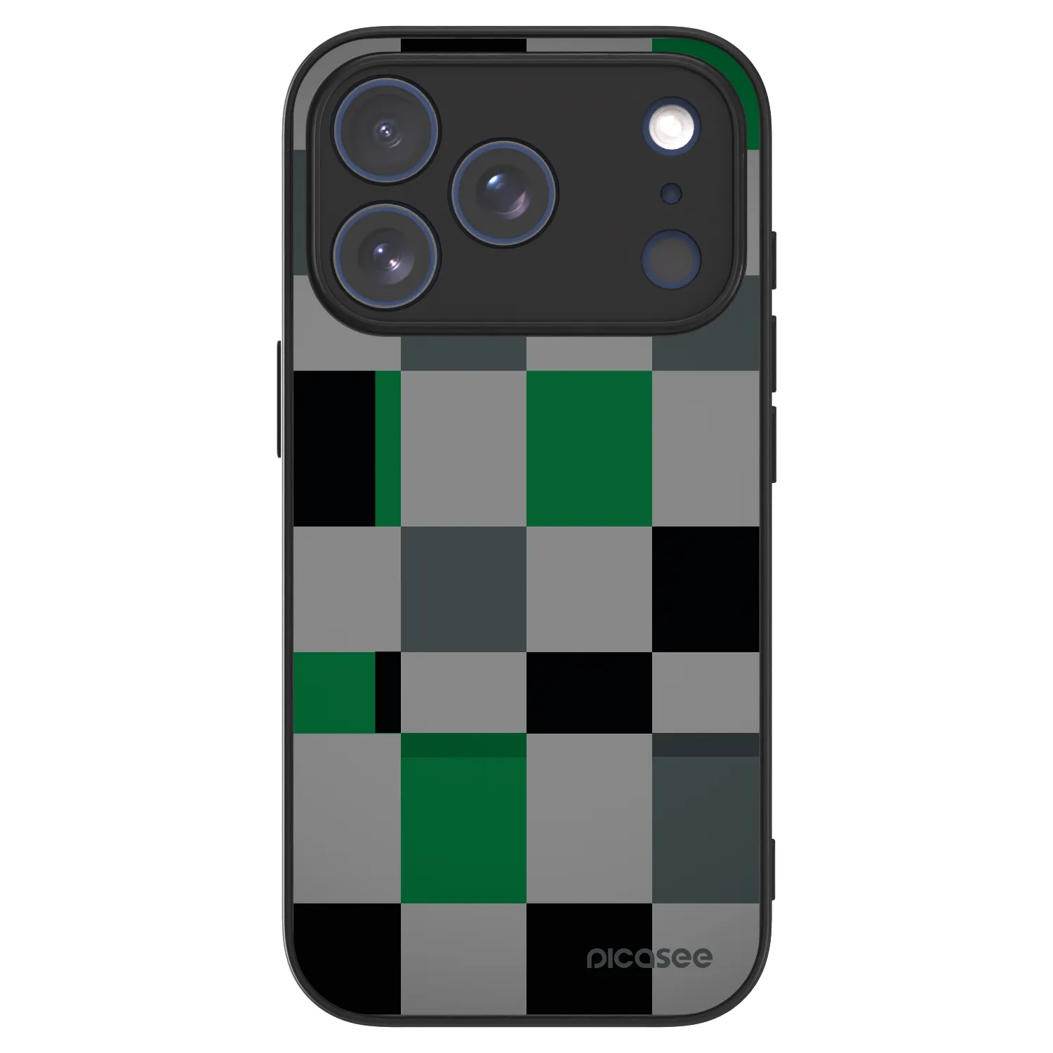 Picasee ULTIMATE CASE MagSafe pro Apple iPhone 18 Pro - Block Grid