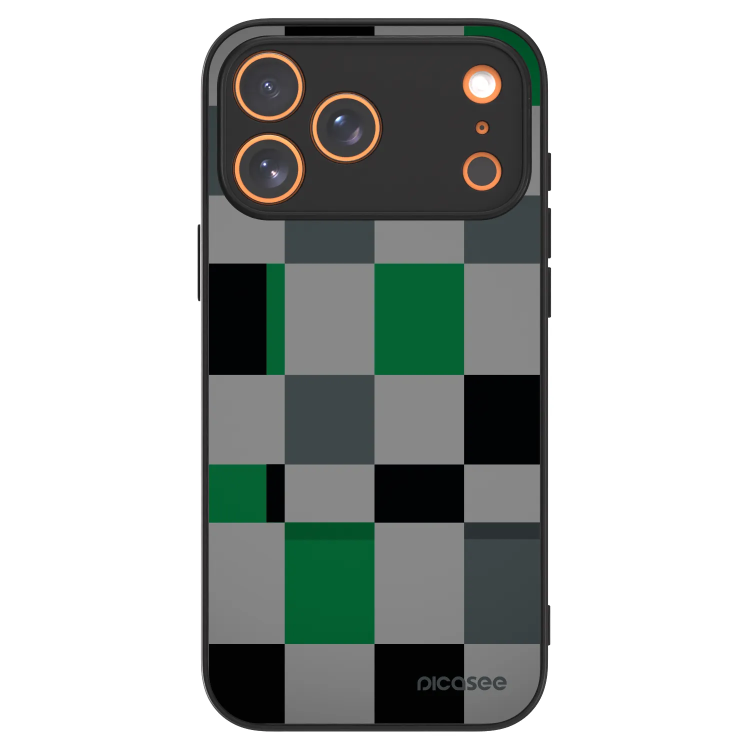 Picasee ULTIMATE CASE MagSafe pro Apple iPhone 18 Pro Max - Block Grid