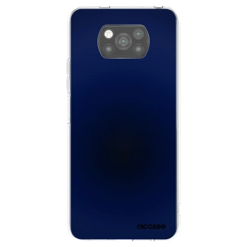 Picasee silikónový čierny obal pre Xiaomi Poco X3 - Deep Ocean