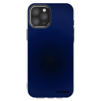 Picasee silikónový prehľadný obal pre Apple iPhone 12 Pro Max - Deep Ocean