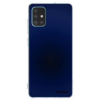 Picasee silikónový prehľadný obal pre Samsung Galaxy M51 M515F - Deep Ocean