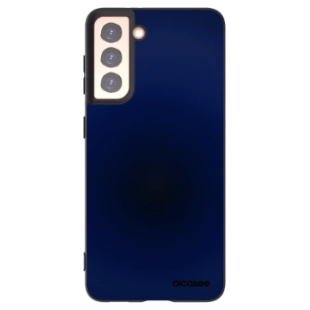 Picasee silikónový čierny obal pre Samsung Galaxy S21 5G G991B - Deep Ocean