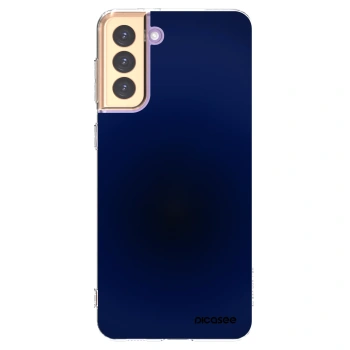 Picasee silikónový prehľadný obal pre Samsung Galaxy S21+ 5G G996F - Deep Ocean