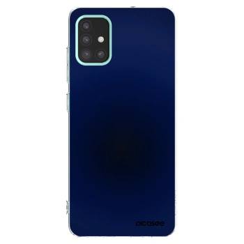 Picasee silikónový prehľadný obal pre Samsung Galaxy M31s - Deep Ocean