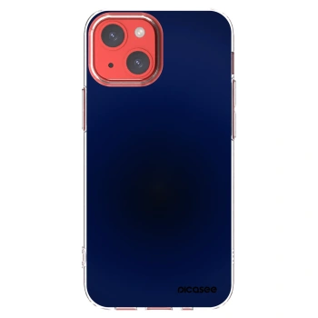 Picasee silikónový prehľadný obal pre Apple iPhone 13 mini - Deep Ocean