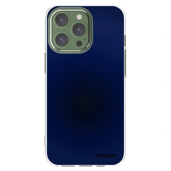 Picasee silikónový prehľadný obal pre Apple iPhone 13 Pro - Deep Ocean