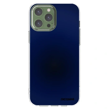 Picasee silikónový prehľadný obal pre Apple iPhone 13 Pro Max - Deep Ocean