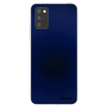 Picasee silikónový prehľadný obal pre Samsung Galaxy A02s A025G - Deep Ocean