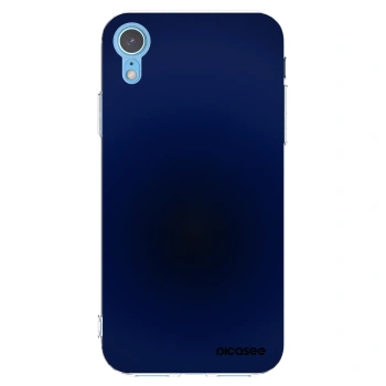 Picasee silikónový prehľadný obal pre Apple iPhone XR - Deep Ocean