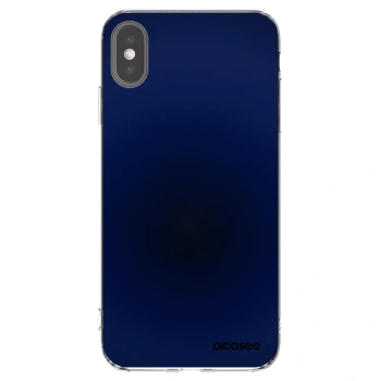 Picasee silikónový prehľadný obal pre Apple iPhone XS Max - Deep Ocean