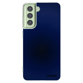 Picasee silikónový prehľadný obal pre Samsung Galaxy S21 FE 5G - Deep Ocean